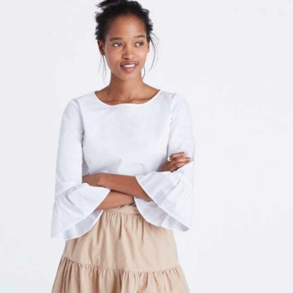 Madewell Tops - Madewell Bell-Sleeve Popover Top